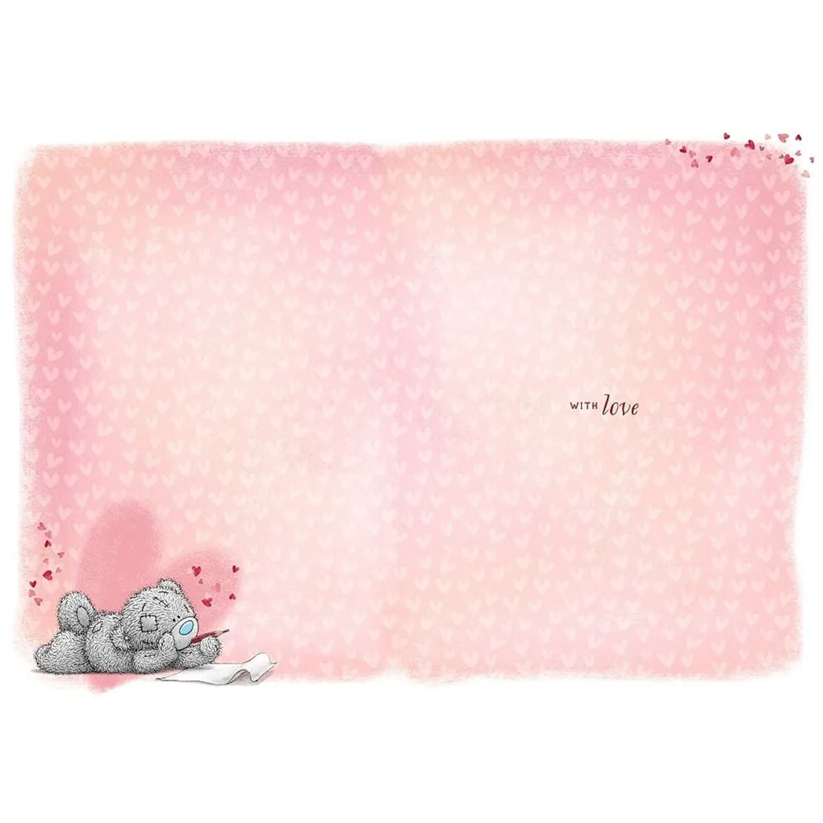 Secret Admirer Me to You Bear Valentine's Day Card Extra Image 1