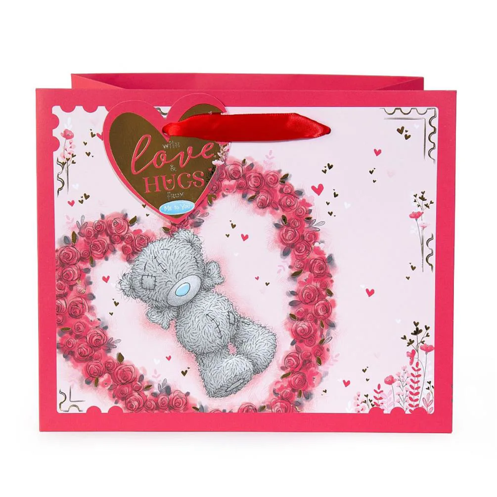 Love & Hugs Medium Me to You Bear Gift Bag Extra Image 1