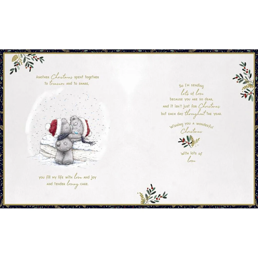 Special Wife Me to You Bear Boxed Christmas Card Extra Image 1