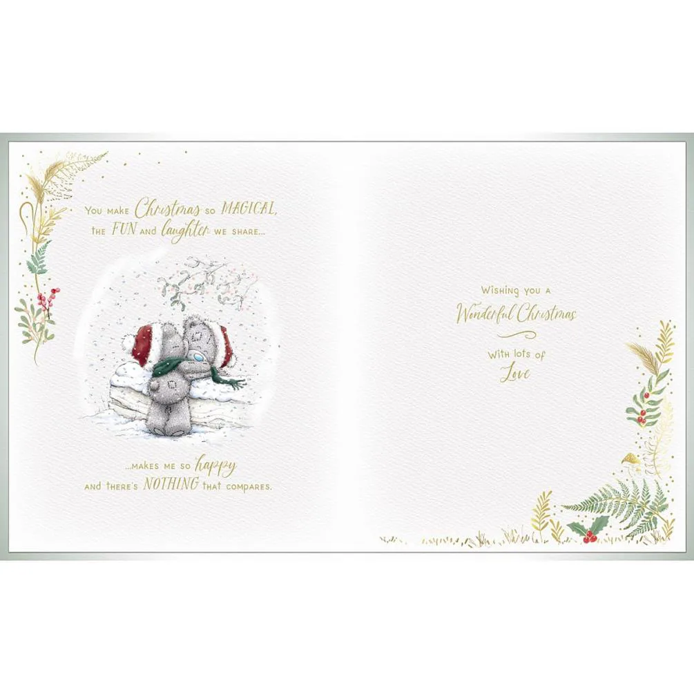 Amazing Boyfriend Me to You Bear Boxed Christmas Card Extra Image 1