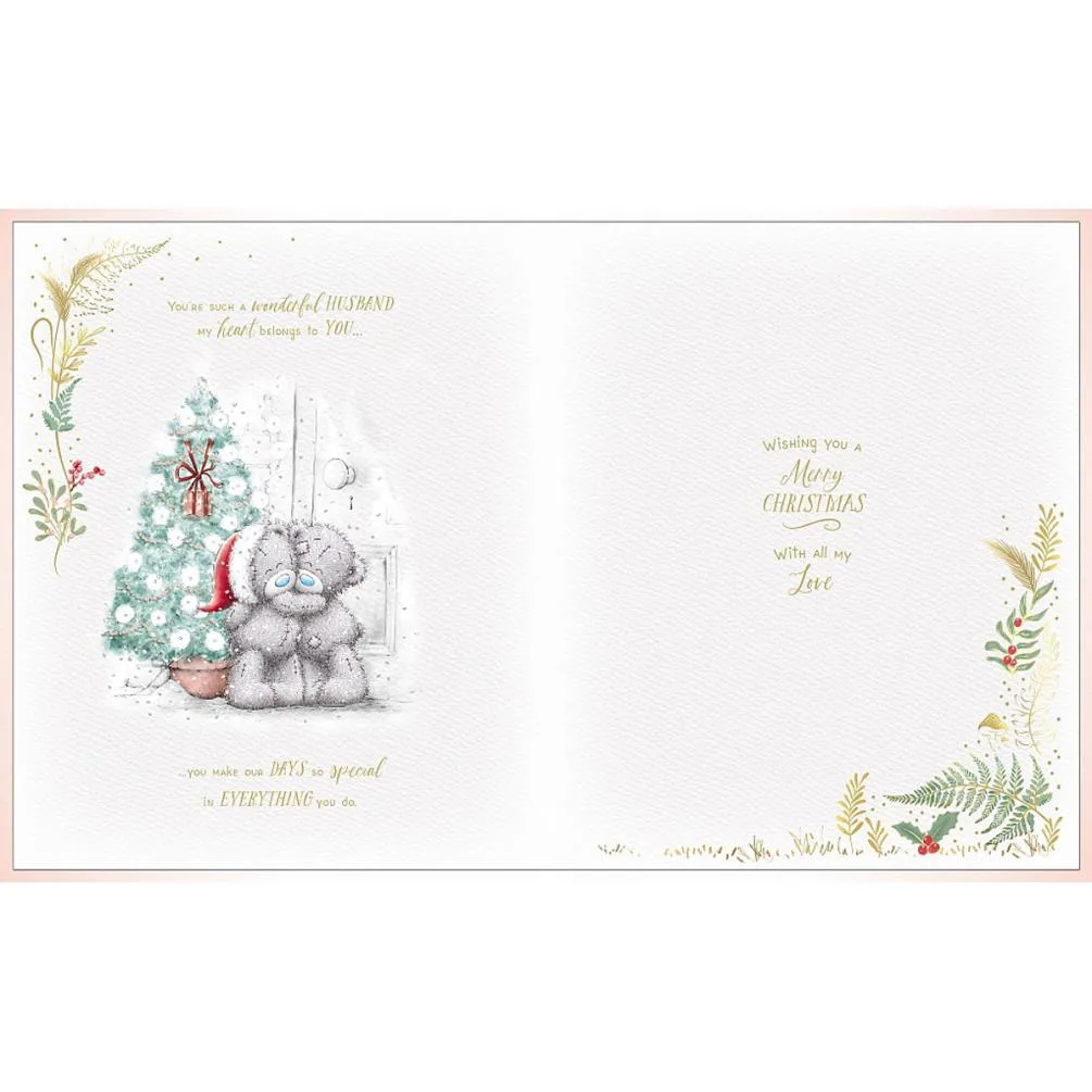 Wonderful Husband Me to You Bear Boxed Christmas Card Extra Image 1