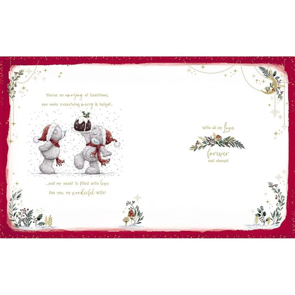 Beautiful Wife Me to You Bear Boxed Christmas Card Extra Image 1