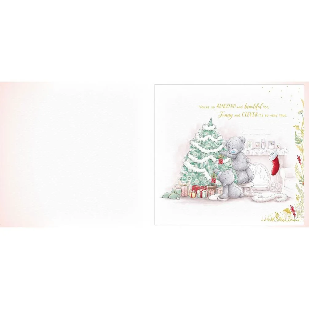 Amazing Girlfriend Me to You Bear Giant Boxed Christmas Card Extra Image 1