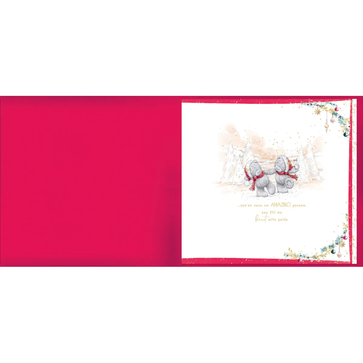 Wonderful Wife Me to You Bear Giant Boxed Christmas Card Extra Image 1