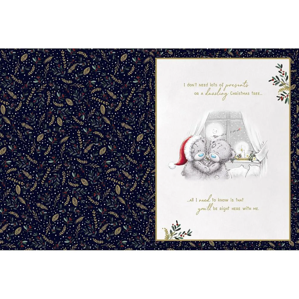 Fiancé Me to You Bear Boxed Christmas Card Extra Image 1