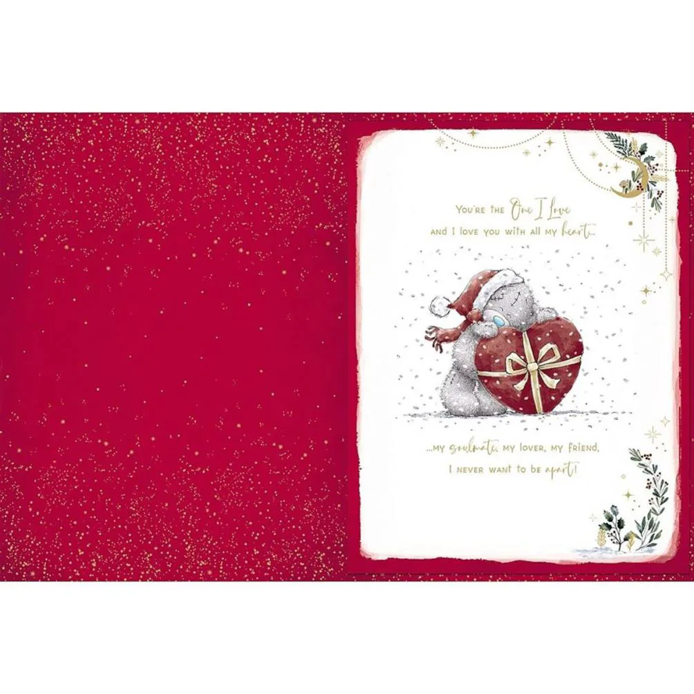 One I Love Me to You Bear Boxed Christmas Card Extra Image 1