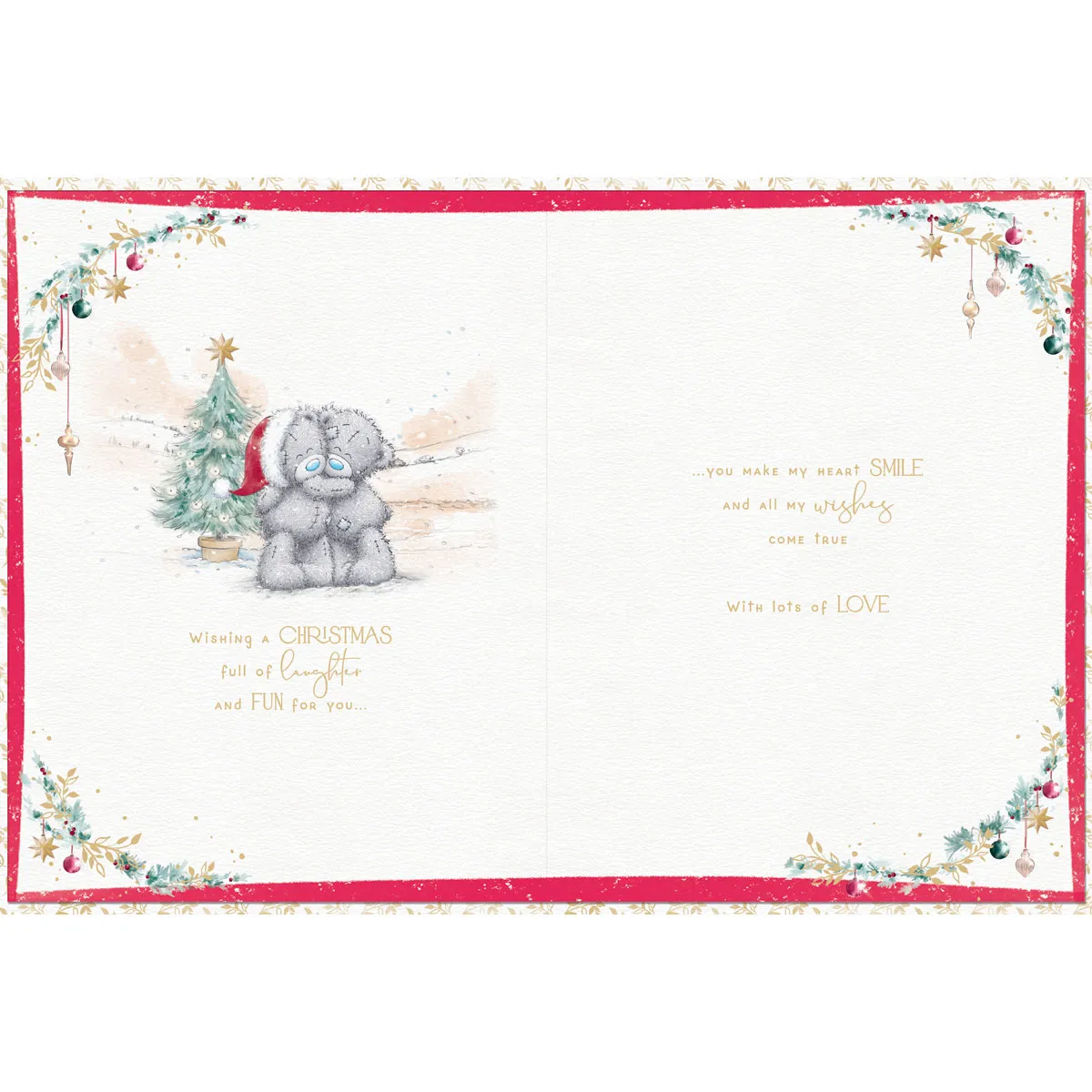 Special Girlfriend Me to You Bear Boxed Christmas Card Extra Image 2