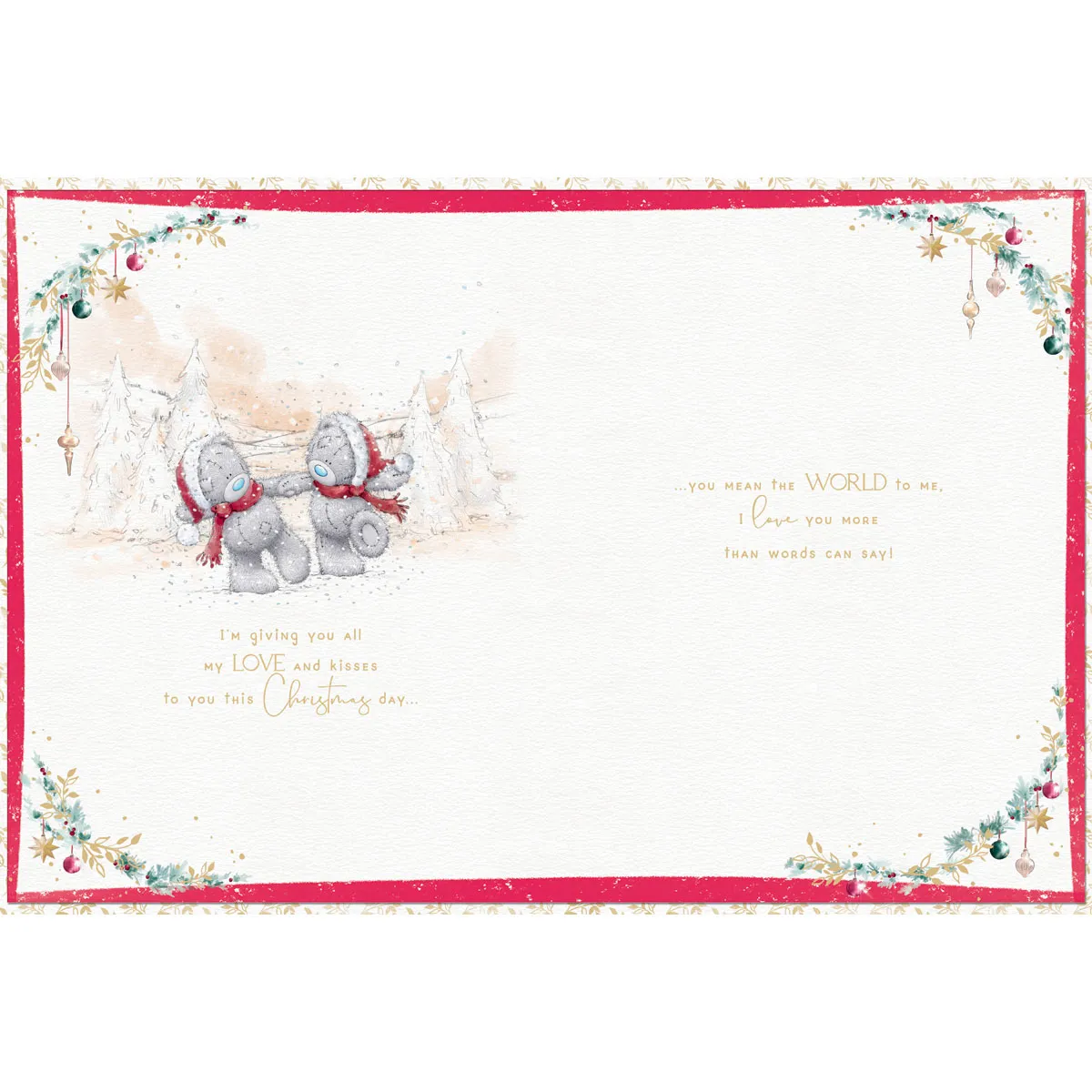 Amazing Husband Me to You Bear Boxed Christmas Card Extra Image 2