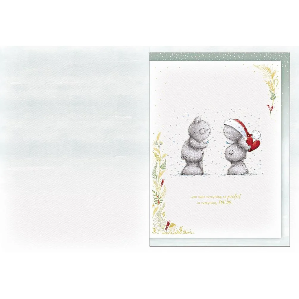 One I Love Me to You Bear Giant Luxury Boxed Christmas Card Extra Image 1