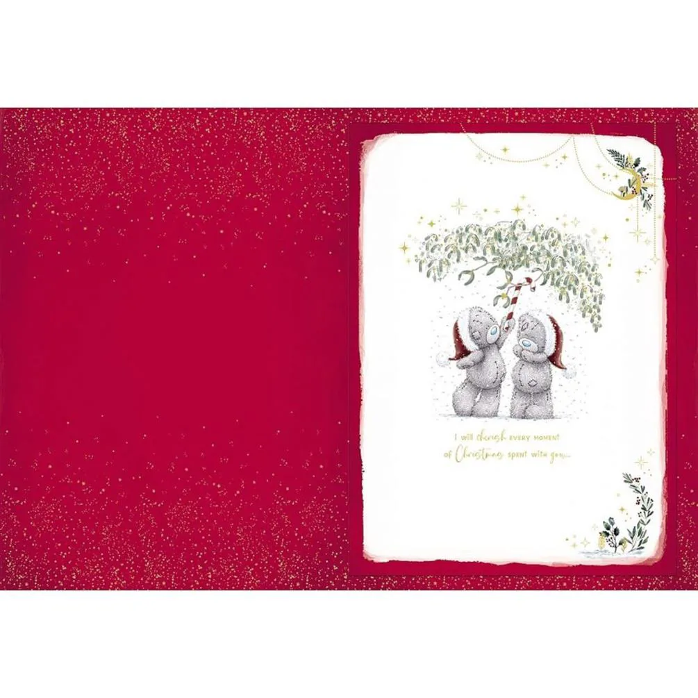 One I Love Me to You Bear Giant Luxury Boxed Christmas Card Extra Image 1