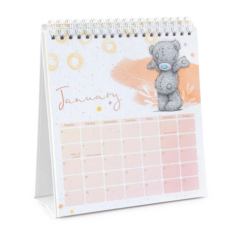 2022 Me to You Bear Spiral Bound Classic Desk Calendar Extra Image 1