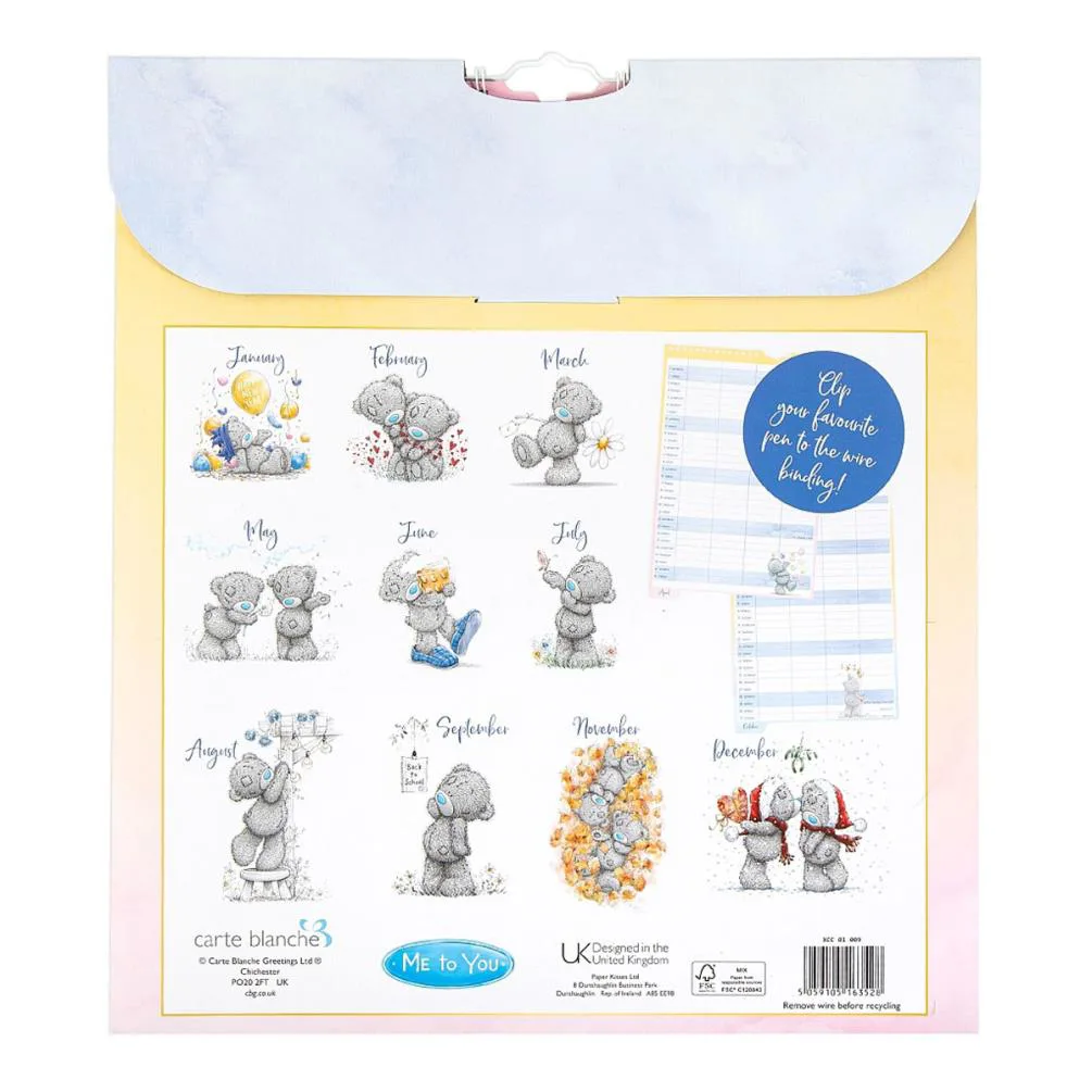 2023 Me To You Bear Classic Household Planner Extra Image 1