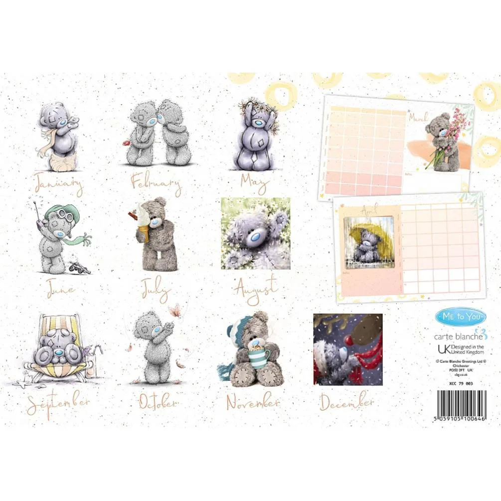 2022 Me to You Bear A4 Week to View Family Organiser Extra Image 2