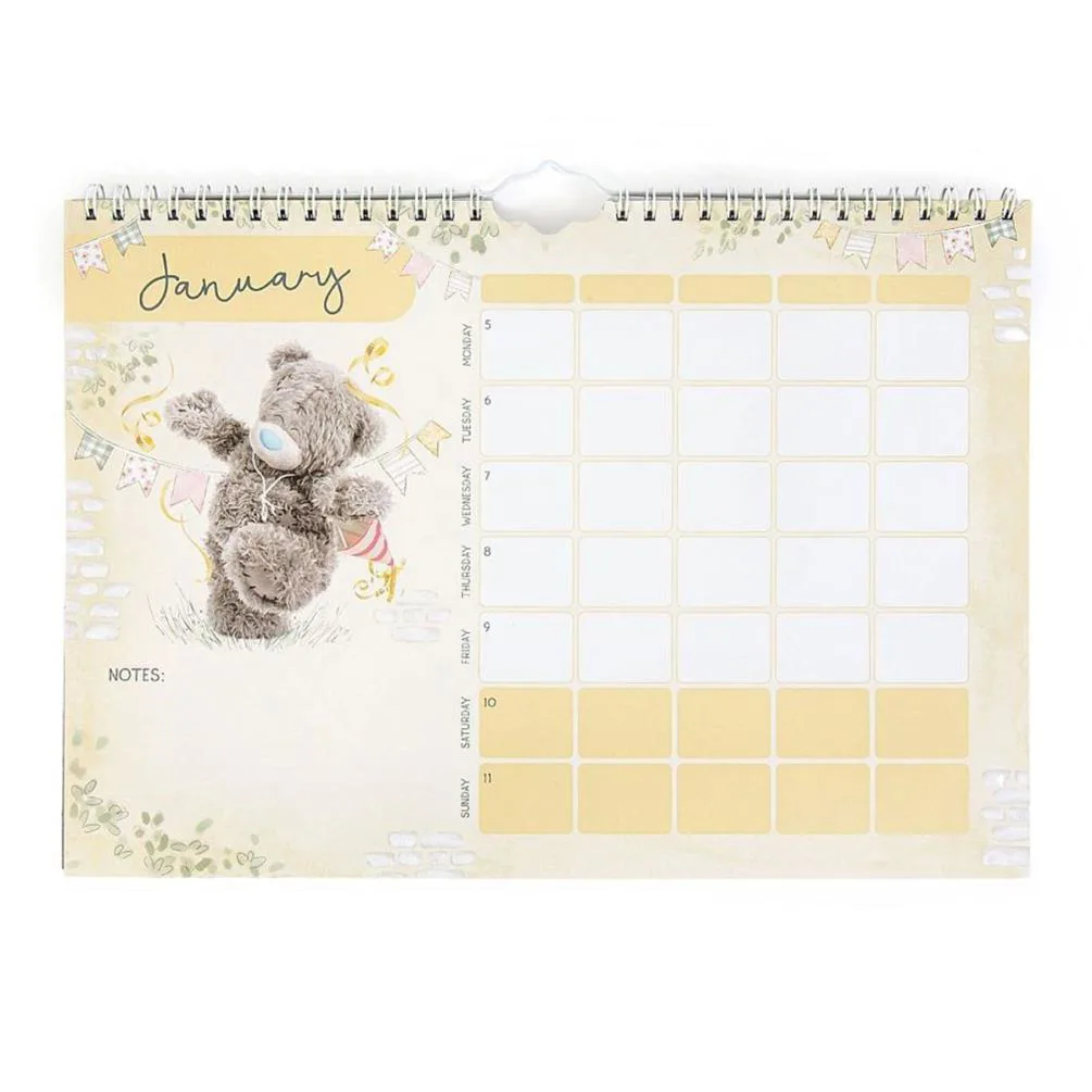 2026 Me to You Bear A4 Week to View Family Organiser Extra Image 1
