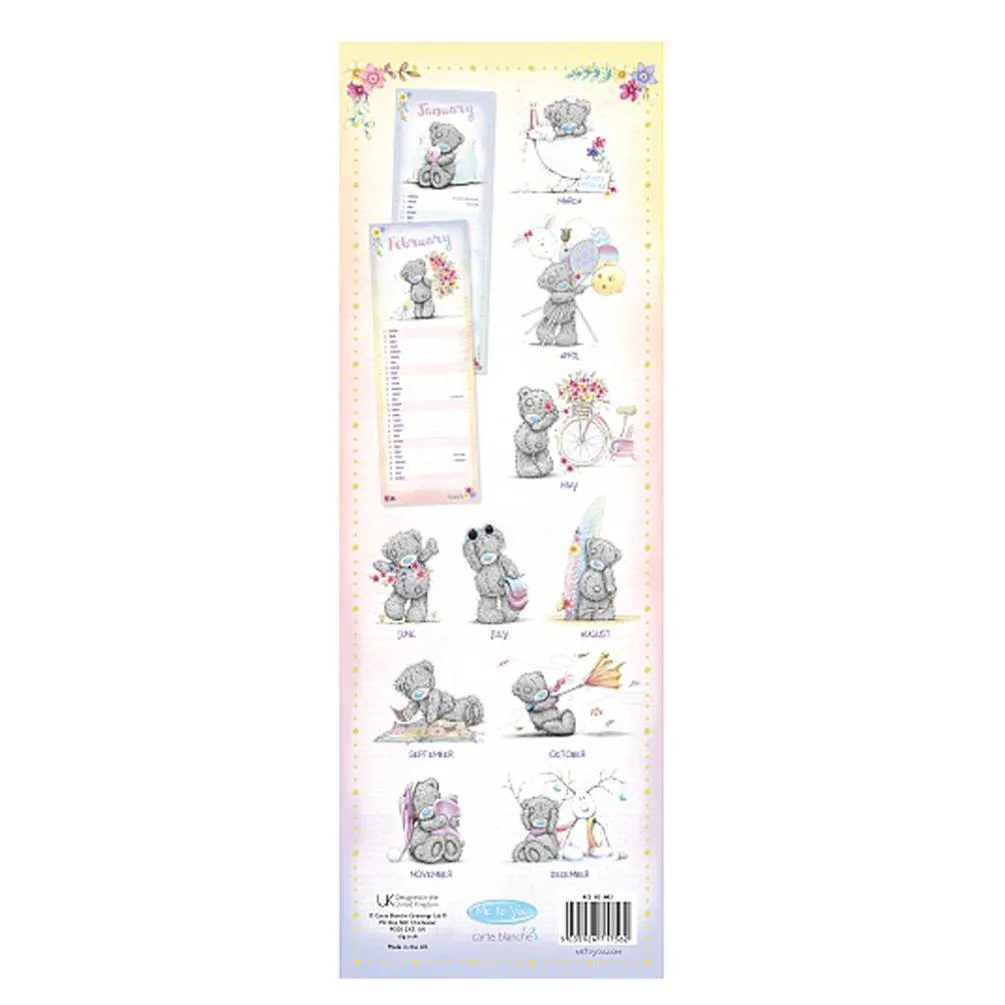 2020 Me to You Bear Slim Calendar Extra Image 2