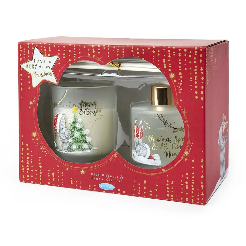 Me to You Bear Candle & Reed Diffuser Christmas Gift Set Extra Image 1