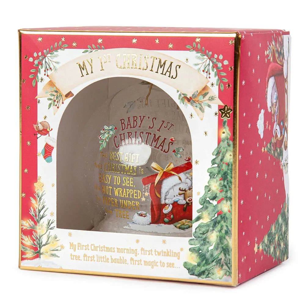 Me to You My 1st Christmas Tiny Tatty Teddy Bauble Extra Image 1