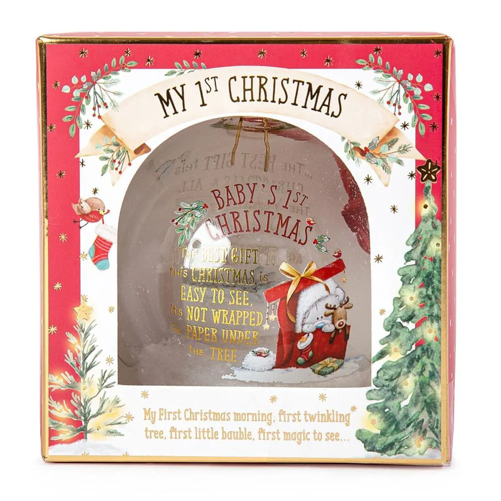 Me to You My 1st Christmas Tiny Tatty Teddy Bauble Extra Image 2