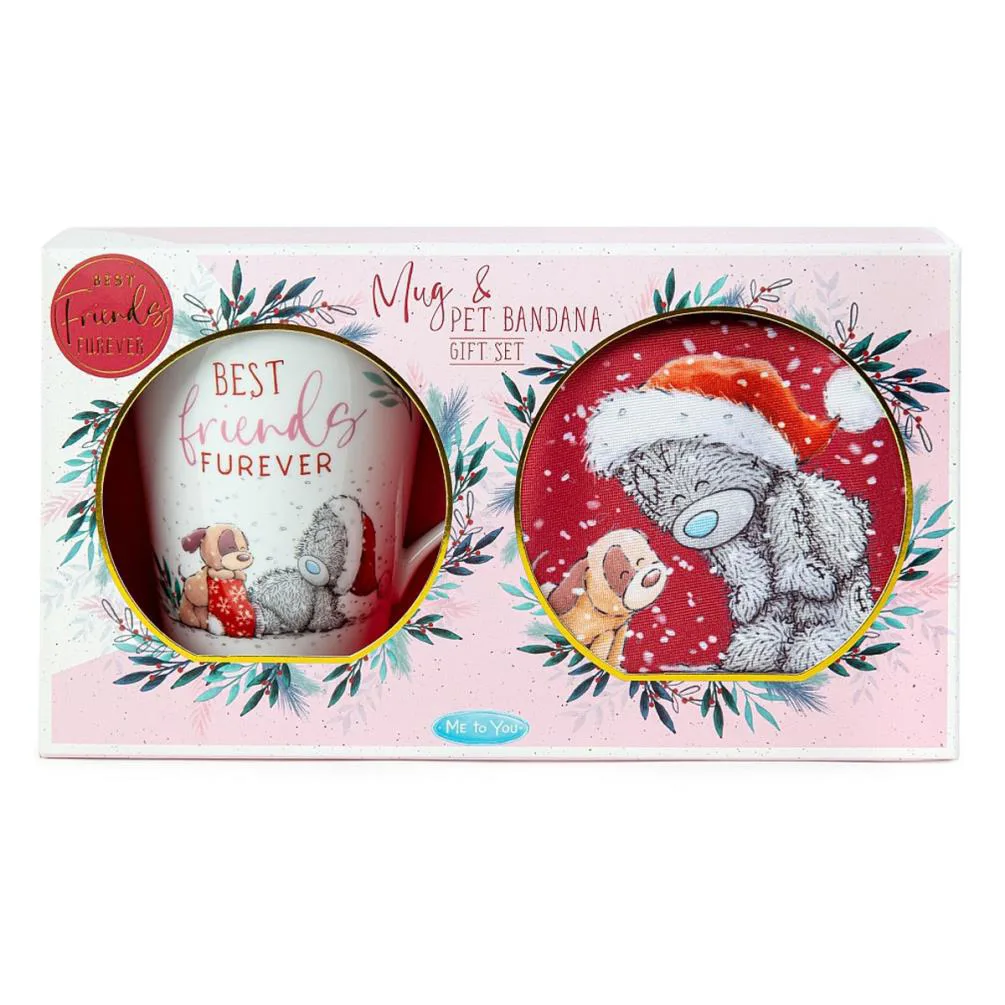 Best Friends Furever Me to You Bear Mug & Pet Bandana Gift Set Extra Image 2