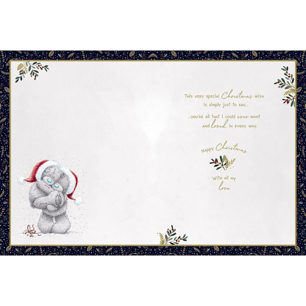 Special Wife Me to You Bear Large Christmas Card Extra Image 1