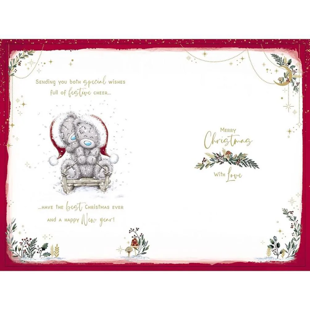 Son & Daughter in Law Handmade Me to You Bear Christmas Card Extra Image 1