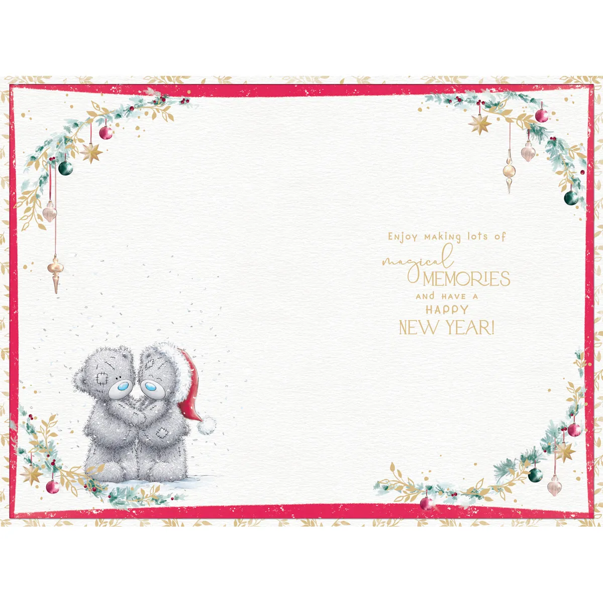 Son & Daughter in Law Handmade Me to You Bear Christmas Card Extra Image 1