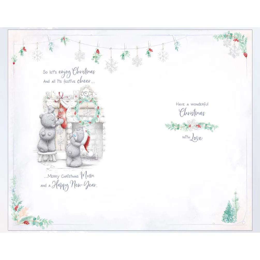 Lovely Mum Luxury Me to You Bear Christmas Card Extra Image 1