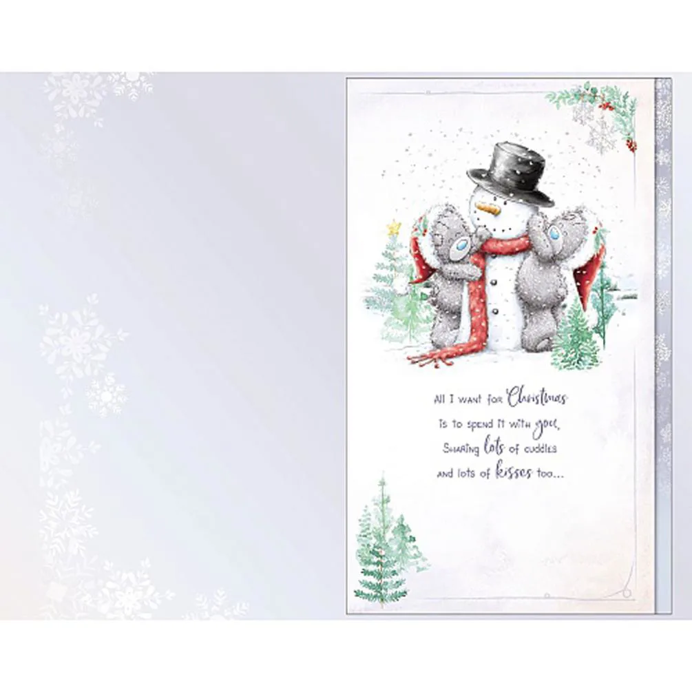 Wonderful Boyfriend Luxury Me to You Bear Christmas Card Extra Image 2