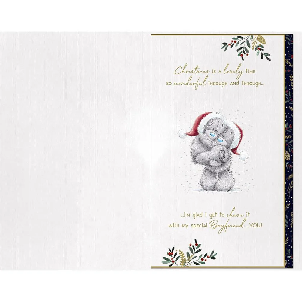 Boyfriend Handmade Me to You Bear Christmas Card Extra Image 1