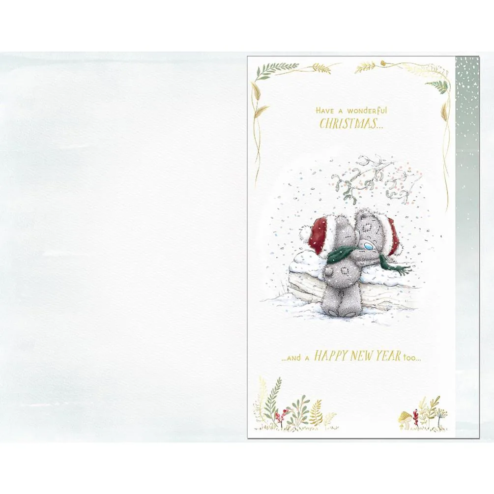 Amazing Boyfriend Handmade Me to You Bear Christmas Card Extra Image 1