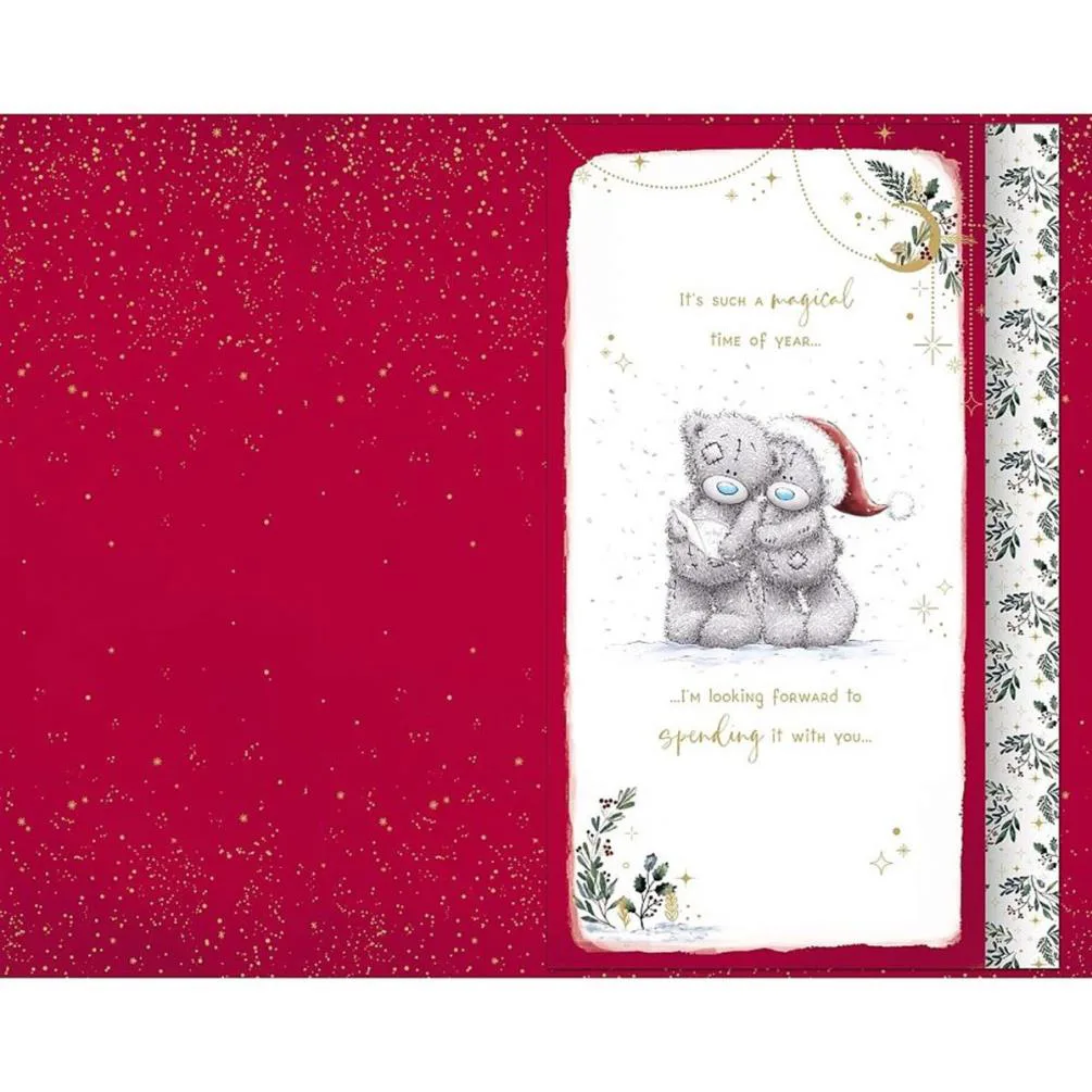 Wonderful Boyfriend Handmade Me to You Bear Christmas Card Extra Image 1
