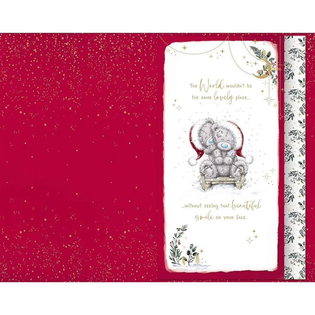 Amazing Girlfriend Handmade Me to You Bear Christmas Card Extra Image 1