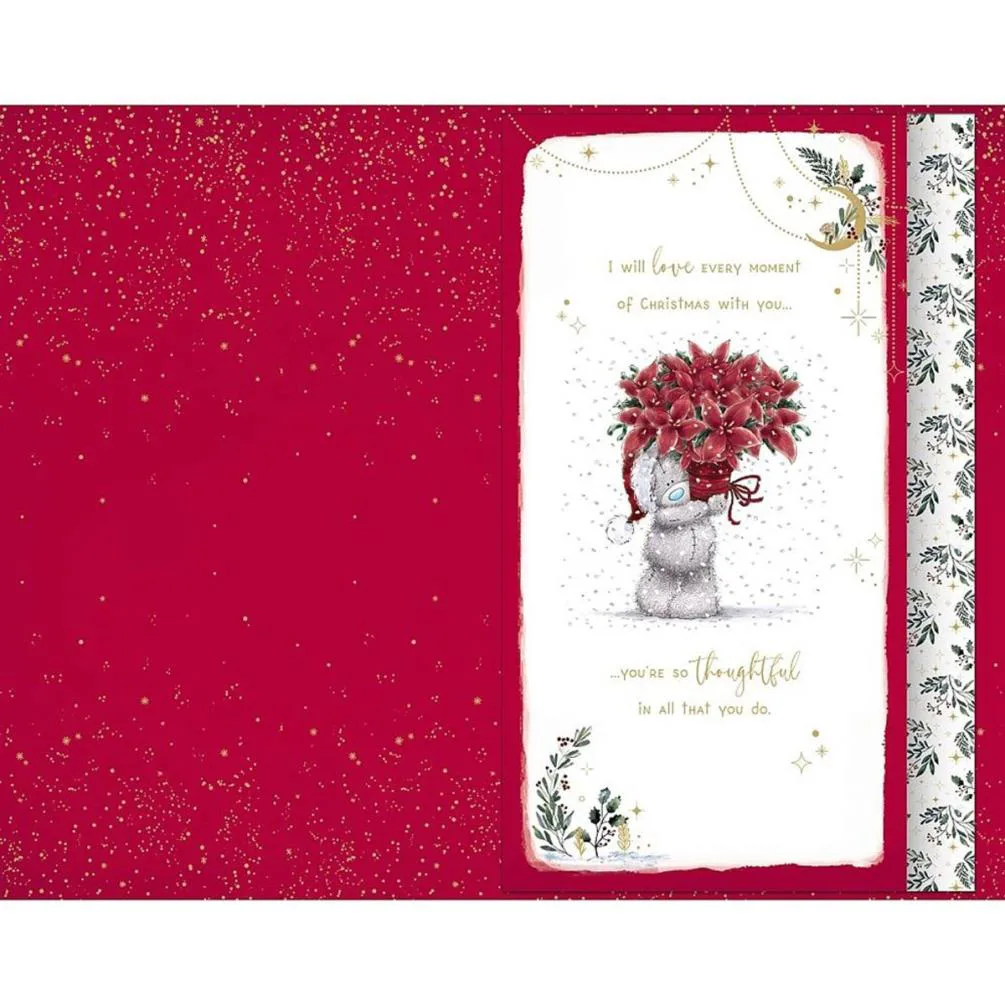 Beautiful Wife Handmade Me to You Bear Christmas Card Extra Image 1