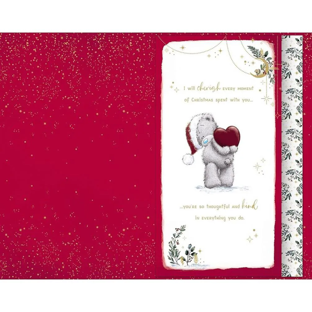 One I Love Handmade Me to You Bear Christmas Card Extra Image 1