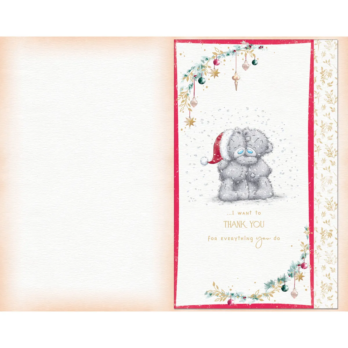 Amazing Wife Handmade Me to You Bear Christmas Card Extra Image 1