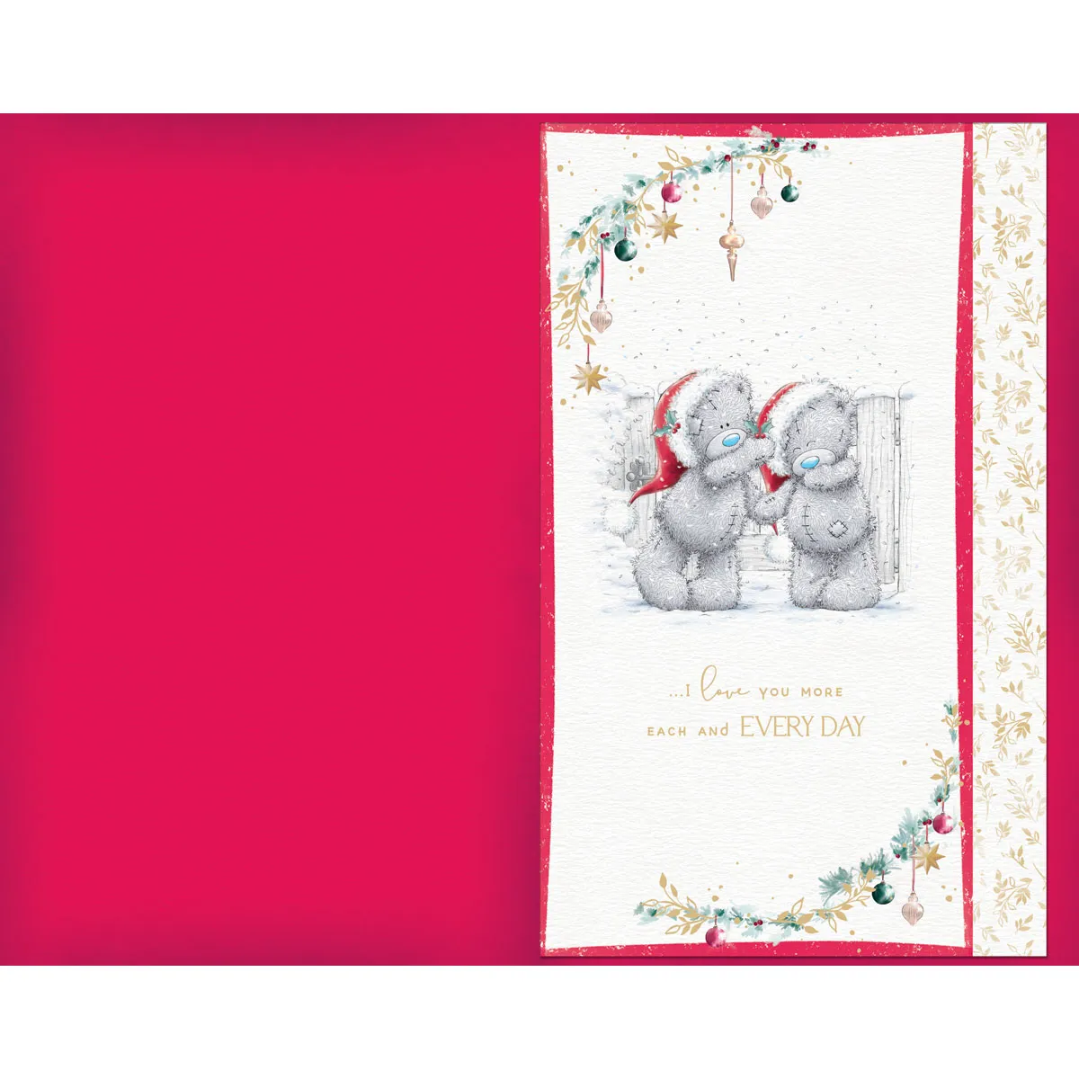Very Special Husband Handmade Me to You Bear Christmas Card Extra Image 1