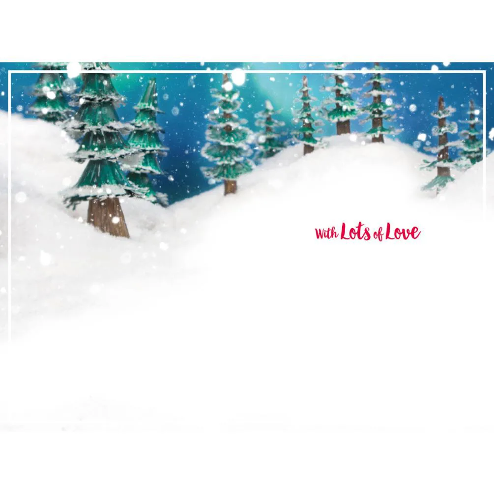 3D Holographic Special Granddaughter Me to You Bear Christmas Card Extra Image 1