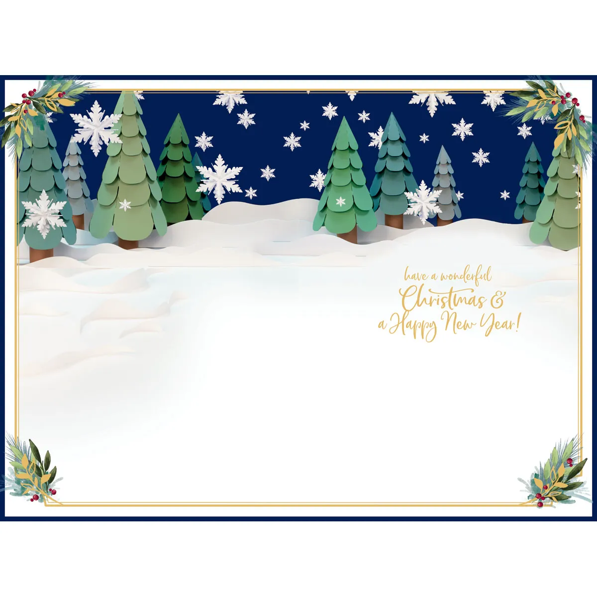 3D Holographic Fantastic Sister Me to You Bear Christmas Card Extra Image 1