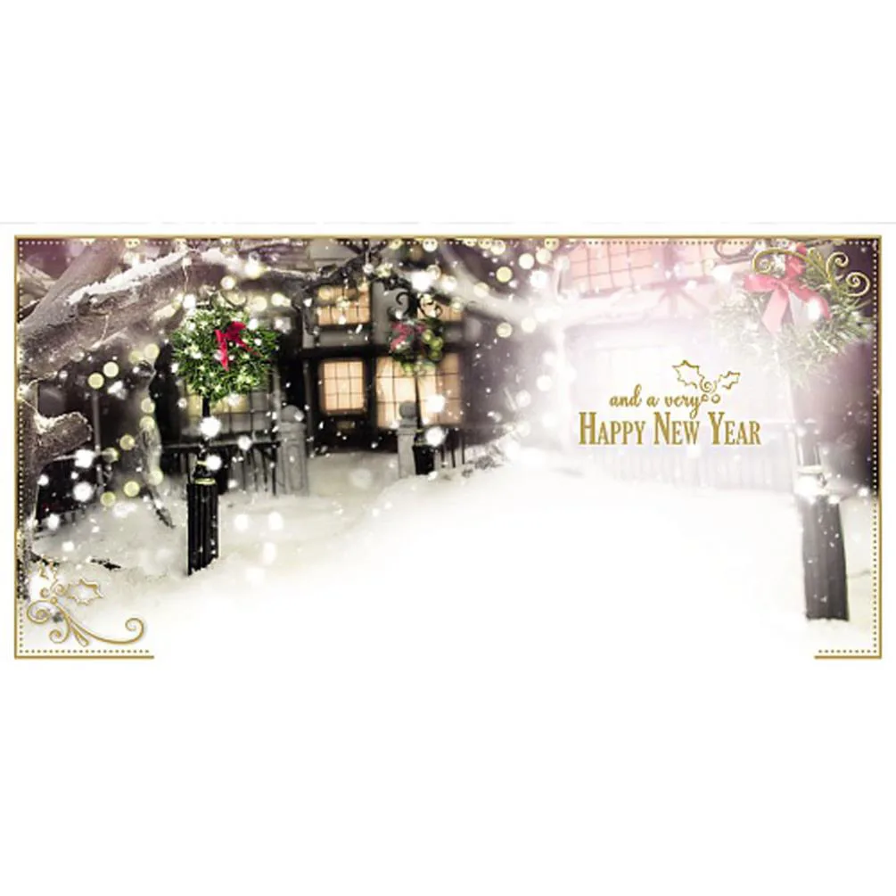 3D Holographic Bear Sat With Large Present Me to You Bear Christmas Card Extra Image 1