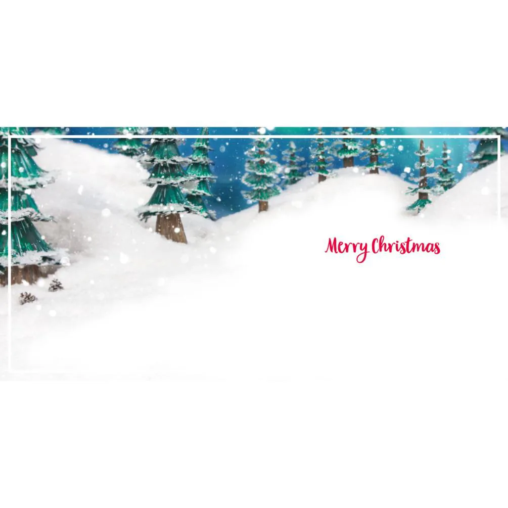 3D Holographic Santa Holding List Me to You Bear Christmas Card Extra Image 1