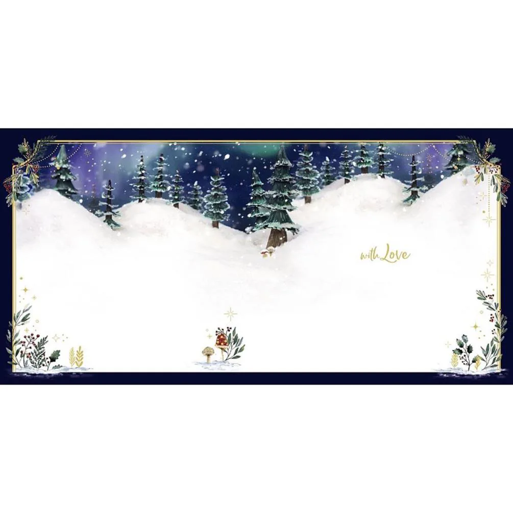 3D Holographic Santa Suit Me to You Bear Christmas Card Extra Image 1