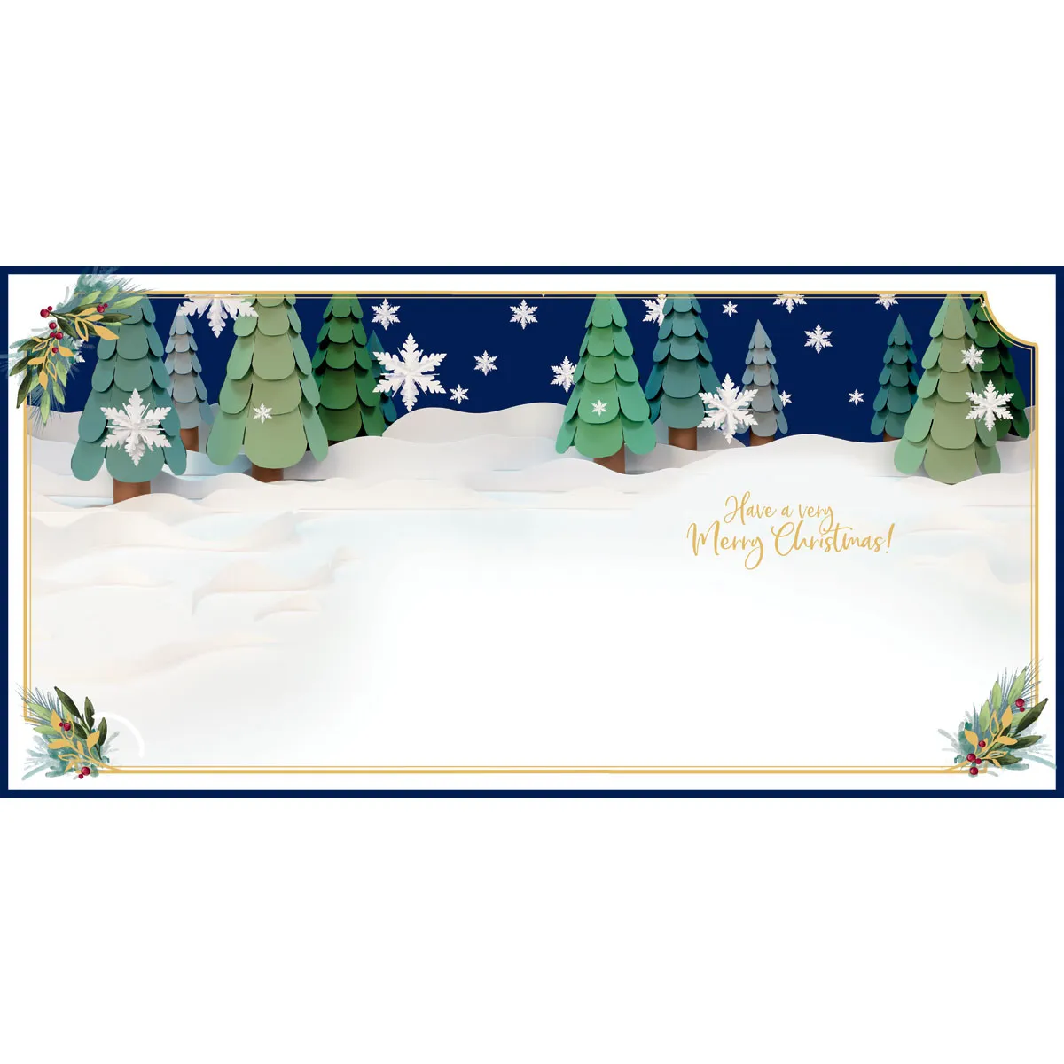3D Holographic Especially for You Me to You Bear Christmas Card Extra Image 1