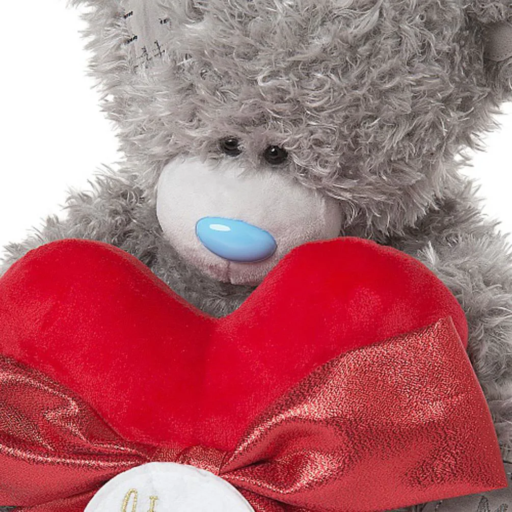 12" Padded Heart & Bow Me to You Bear Extra Image 2