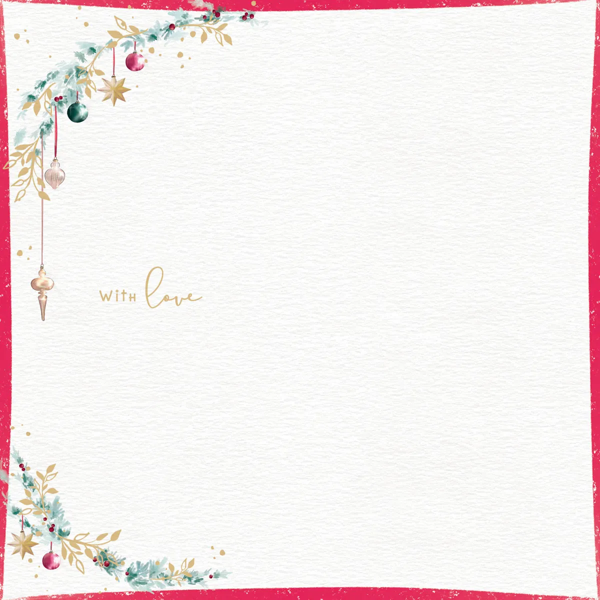 Merry Xmas Sign Me to You Bear Christmas Gift / Money Wallet Extra Image 1