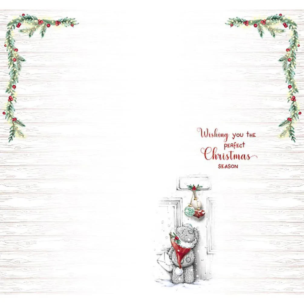 Tatty Teddy Posting Letter Me to You Bear Christmas Card Extra Image 1