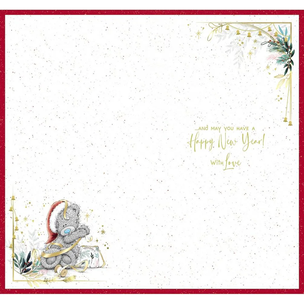 Festive Season Me to You Bear Christmas Card Extra Image 1