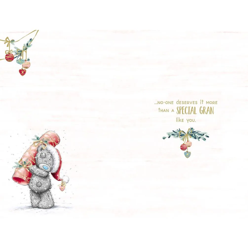 Gran Me to You Bear Christmas Card Extra Image 1