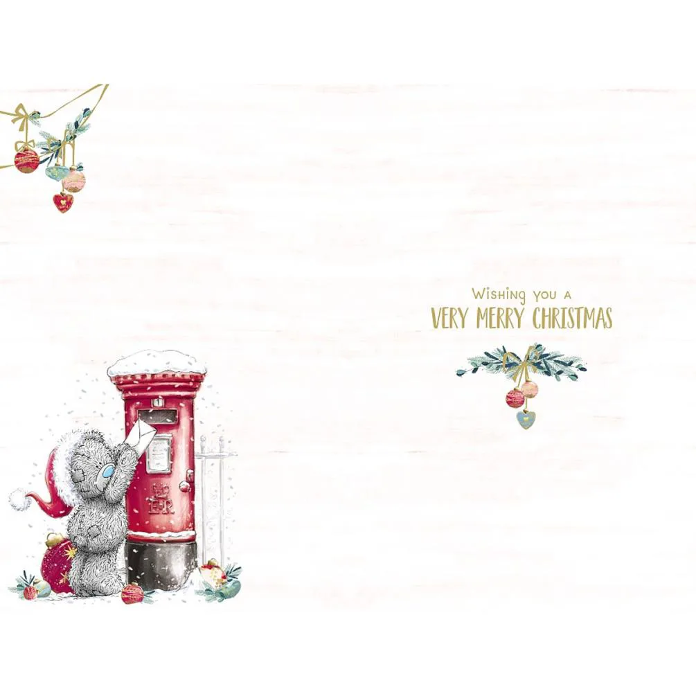 From Our House To Yours Me to You Bear Christmas Card Extra Image 1