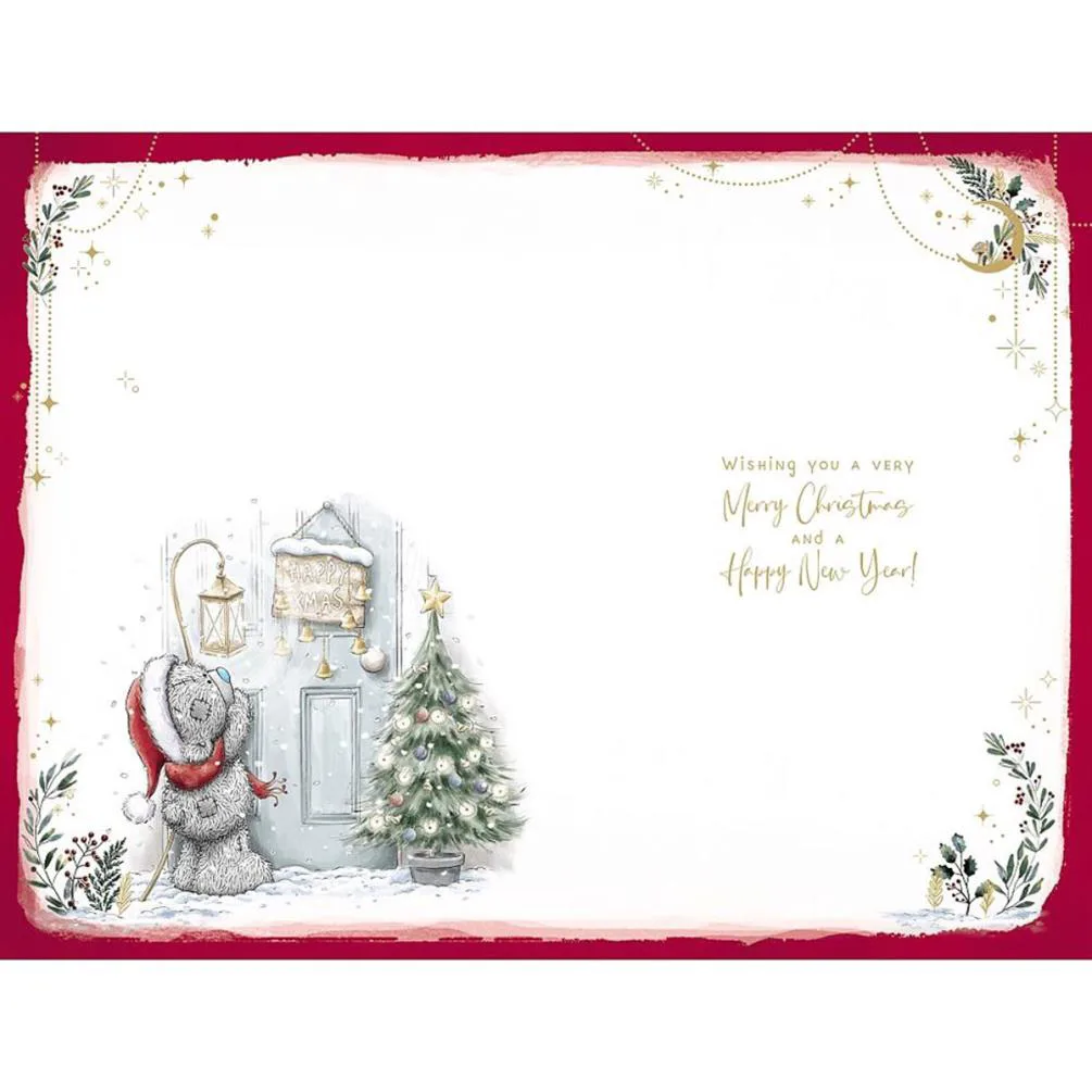 From Our House to Yours Me to You Bear Christmas Card Extra Image 1