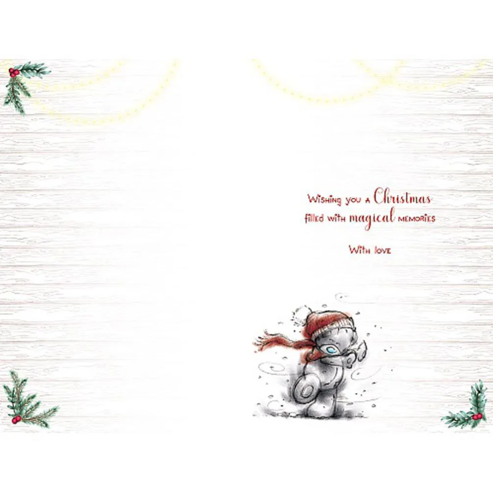 Lovely Aunty Me to You Bear Christmas Card Extra Image 1